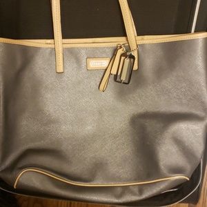 Coach park metro leather tote